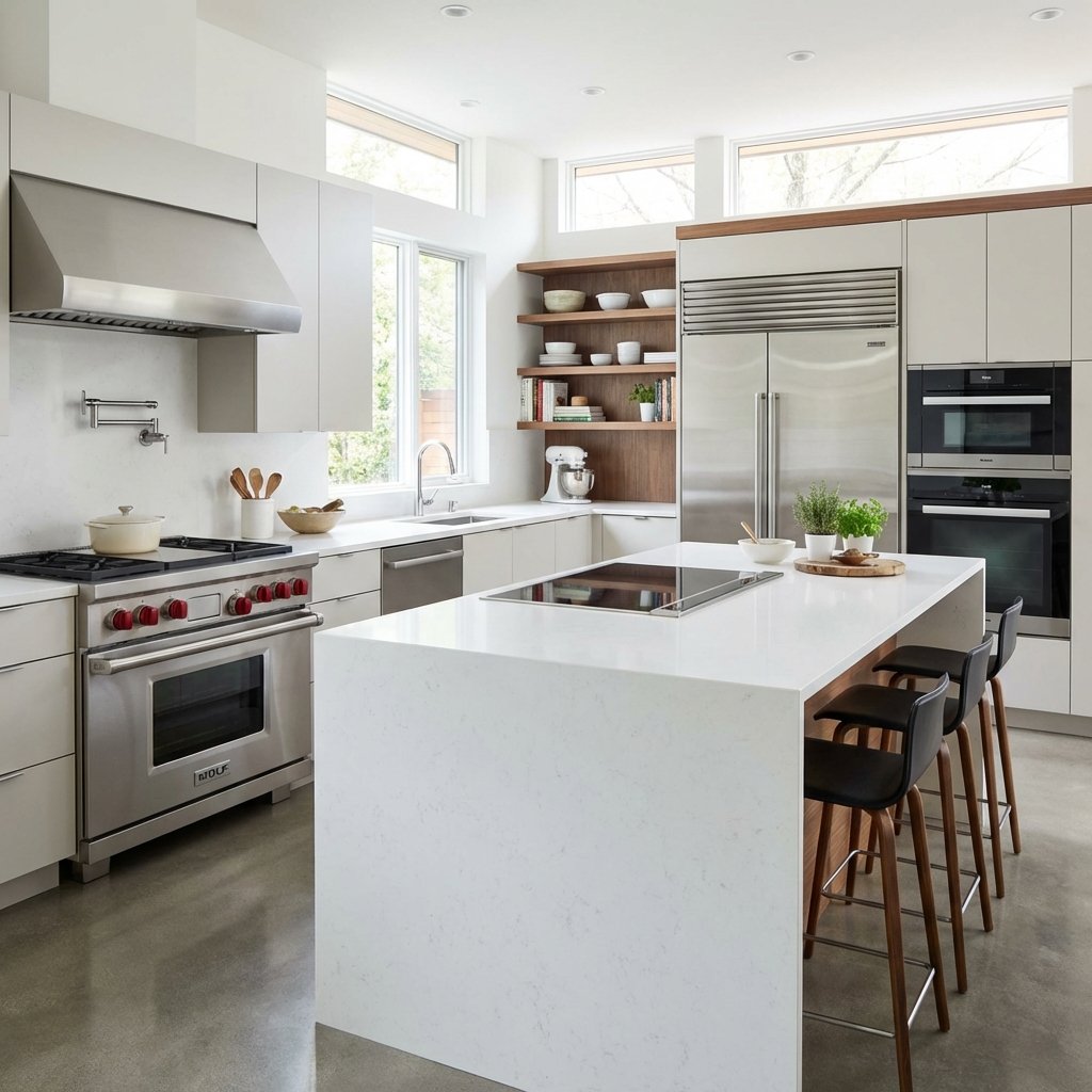 Clean Modern Kitchen